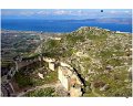 view of acrocorinth castle2 above korinthos